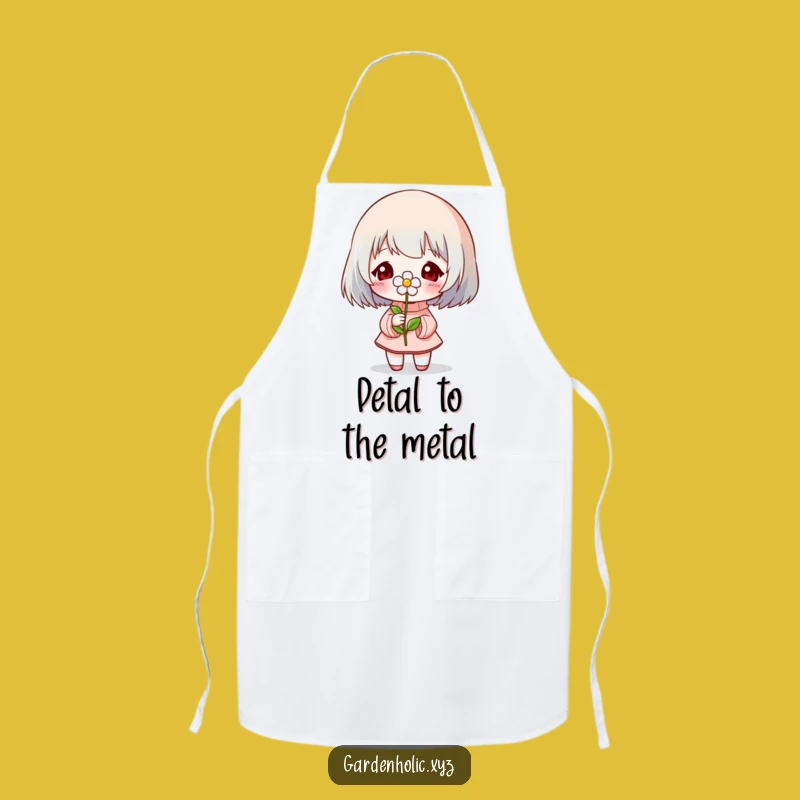 Funny Blooming Flower Apron: Chef Character Kitchen Wear, Perfect Funny Gift for Cooks