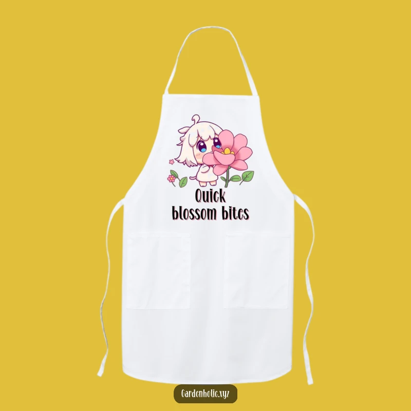 Funny Surprised Flower Apron - Cook with Surprise Funny Gift