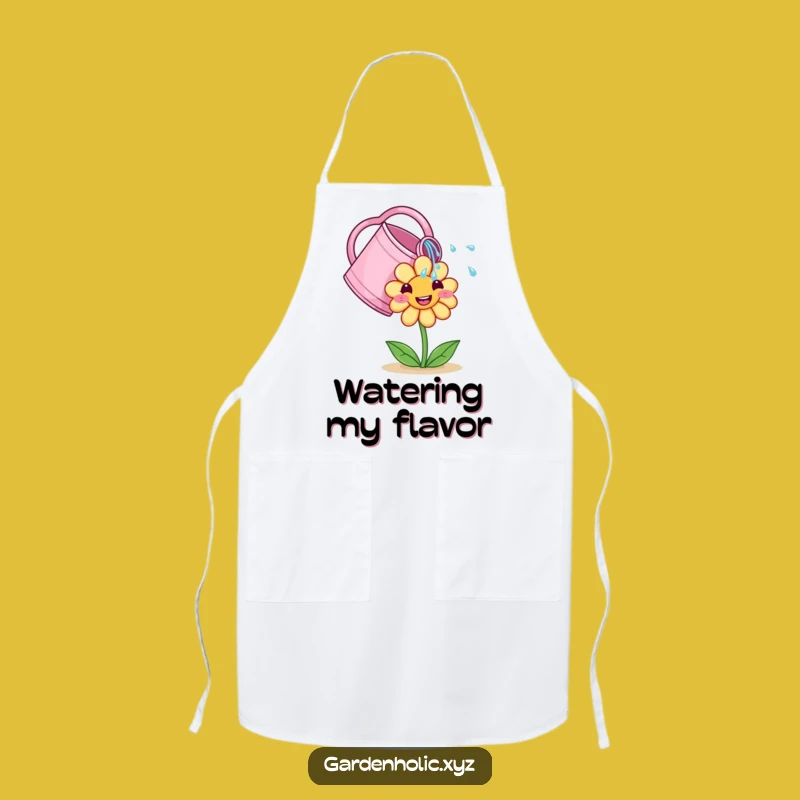 Funny Watering Can Apron: Garden and Cook with this Cheerful Blooming Gear