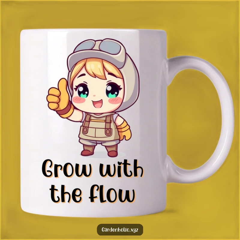 Funny Gardener Mug: Thumbs Up, Perfect Funny Gift for Plant Lovers