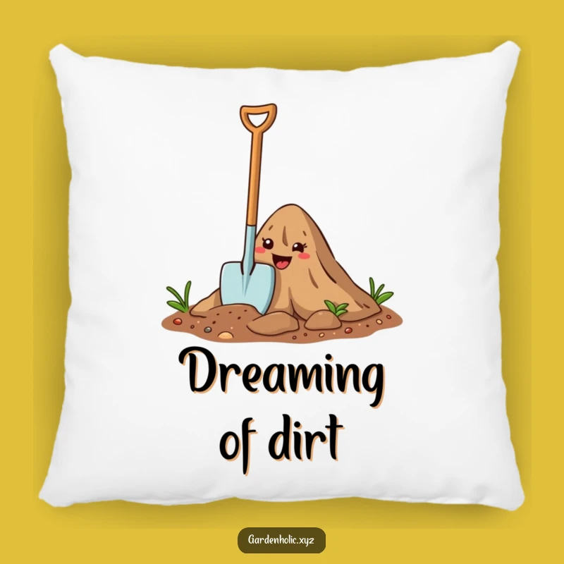 Funny Garden Trowel Pillow: Snuggle Up with this Cheerful Digging Companion