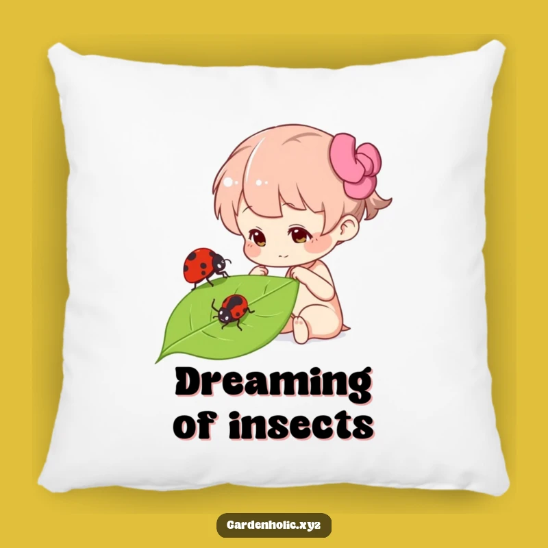 Funny Curious Character Pillow - Cozy Up with Nature's Little Details