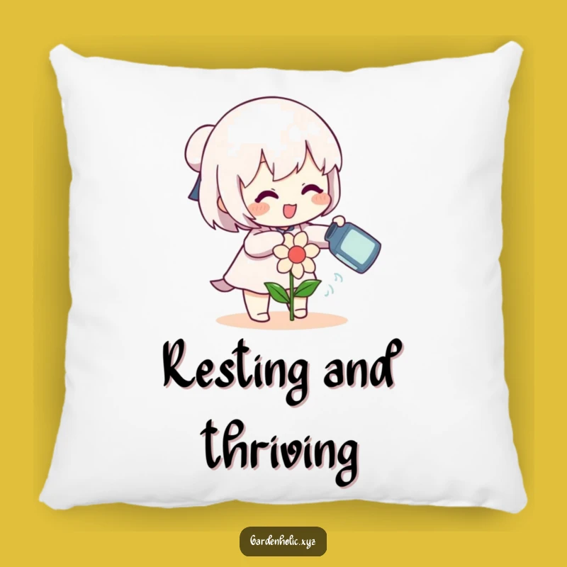 Funny Flower Watering Pillow: Cozy Happiness, The Ultimate Funny Gift