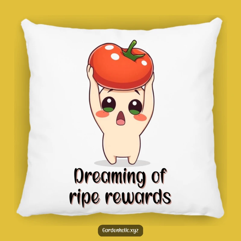 Funny Surprised Tomato Pillow - Cuddle Up with Your Amazing Find