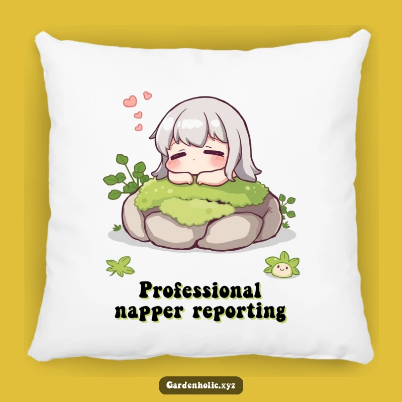 Funny Pillow: Cozy Character Sigh, Comfy Comfort & Peaceful Gift