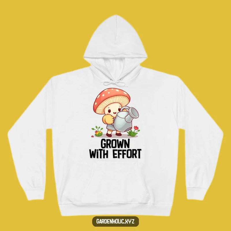 Funny Mushroom Garden Hoodie: Cozy Effort, Big Heart, Ideal Funny Gift