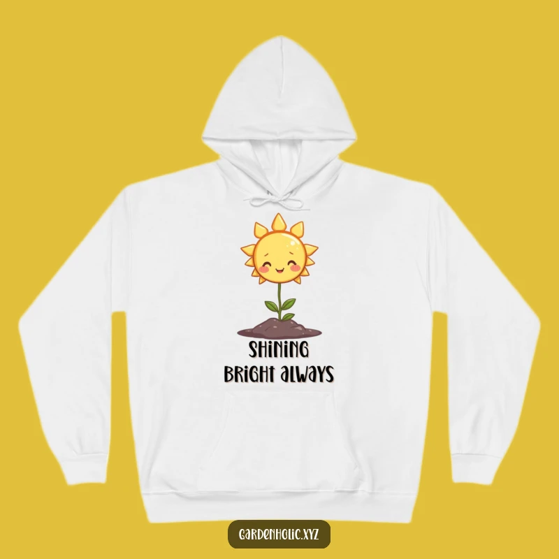 Funny Sun Plant Hoodie - Cozy Sunshine Apparel Gift