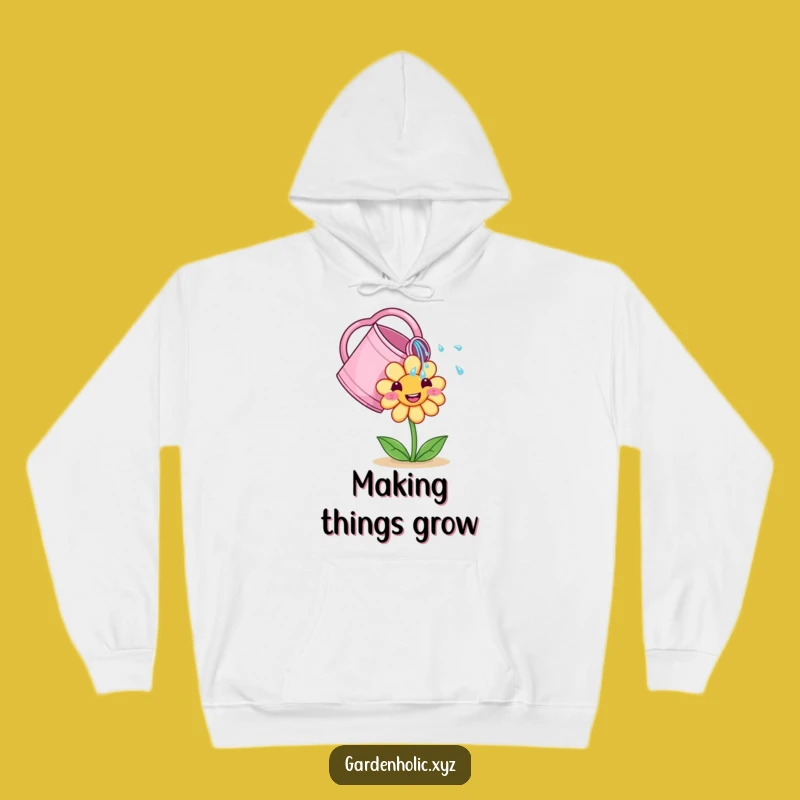 Funny Watering Can Hoodie: Cozy Up with this Adorable Blooming Companion