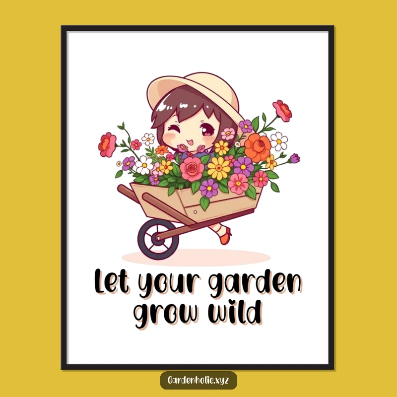 Free Printable Wall Art: Blooming Swagger, Vibrant Downloadable Decor