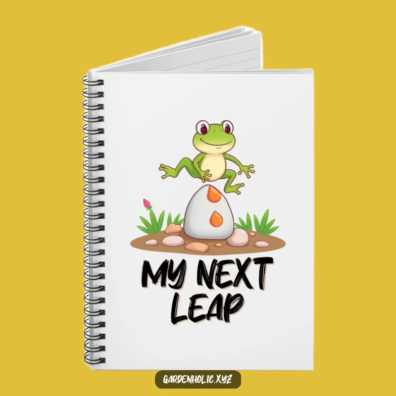 Funny Frog Gnome Jump Notebook: Jot Down Laughs, Hilarious Journal, Perfect Funny Gift