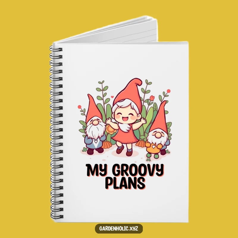 Funny Joyful Character Notebook - Jot Down Your Happy Thoughts and Dance Steps