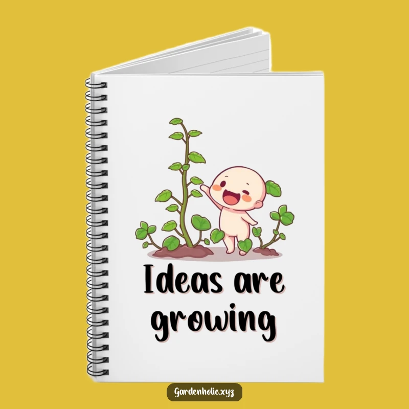 Funny Vine Growth Notebook: Jot Down Ideas with Botanical Humor, Great Funny Gift