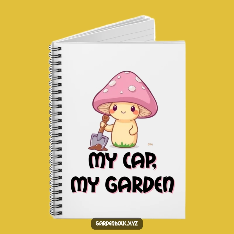 Funny Mushroom Notebook: Jot Down Ideas with a Side of Laughter