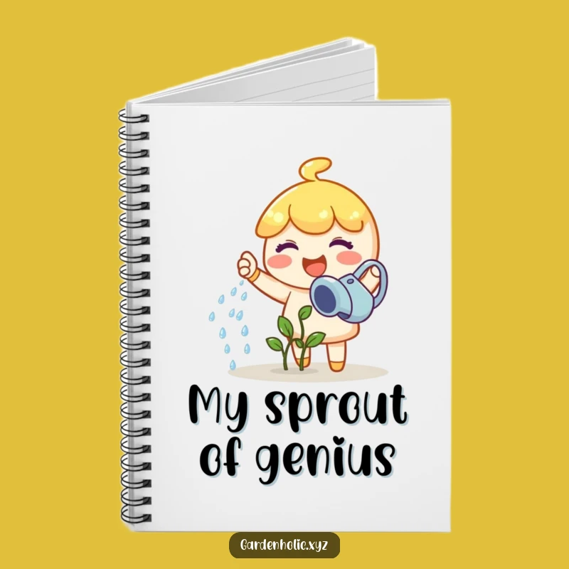 Funny Gardener Notebook: Sprout Notes, Perfect Funny Gift for Gardeners