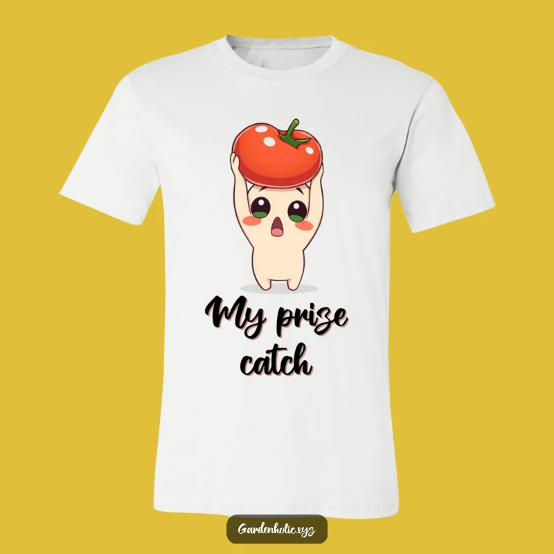 Funny Surprised Tomato T-Shirt - Show Your Amazing Produce Discovery