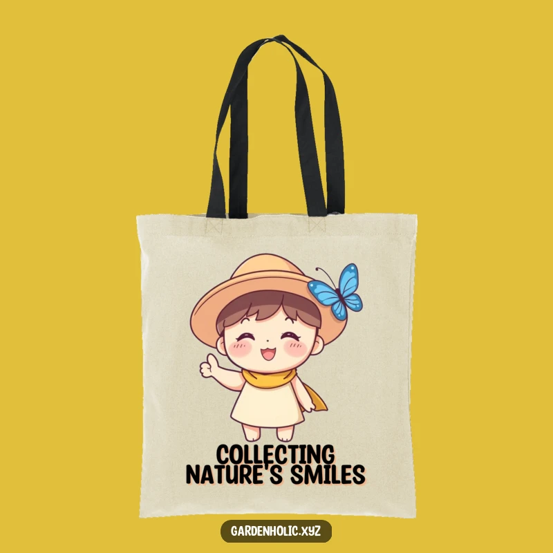 Funny Sun Hat Character Tote Bag: Carry Your Essentials with Hilarious Style!